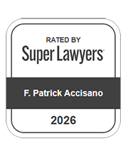 F. Patrick Accisano, Rated By Super Lawyers® 2026